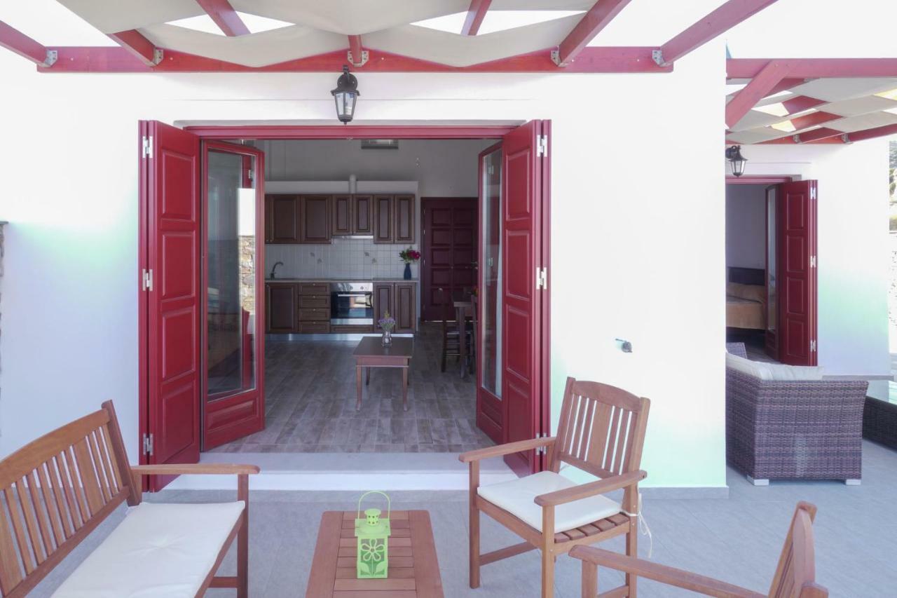 Anefanti Villas Agios Kirykos  Luaran gambar