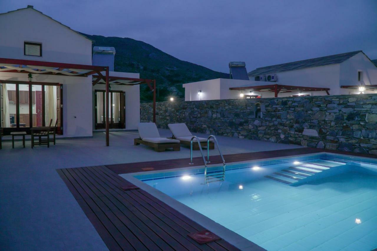 Anefanti Villas Agios Kirykos  Luaran gambar